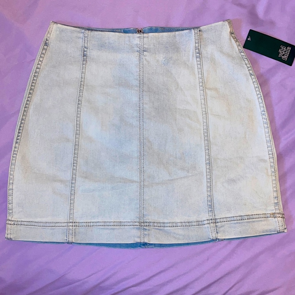WILD & FABLE JEAN SKIRT